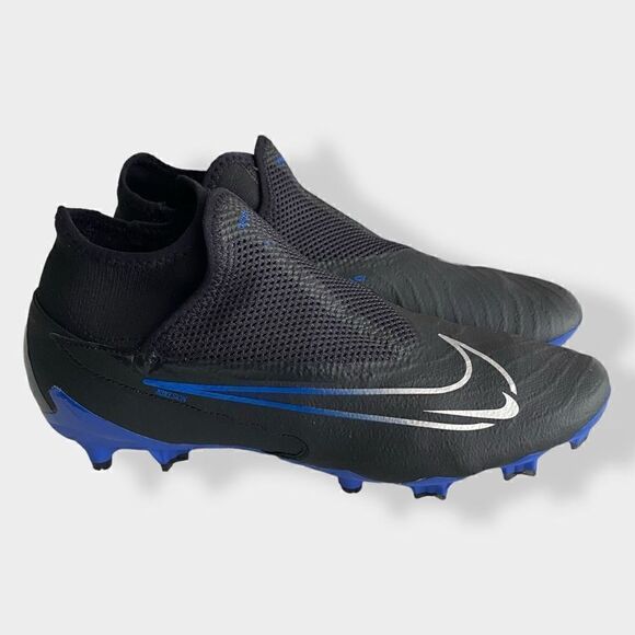 Nike Phantom GX Pro DF FG "Shadow Pack" Black DD9465-040 Blue Mens size 9.5 New - Picture 1 of 8